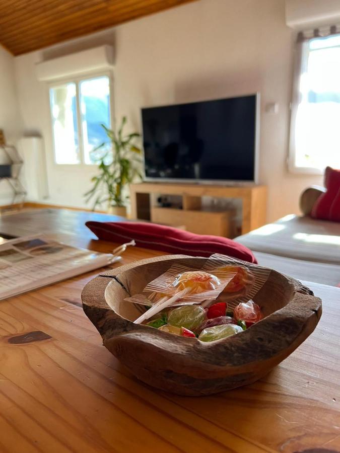 Logement Avec Vue Panoramique A 10Min Des Pistes Sauto Exteriör bild